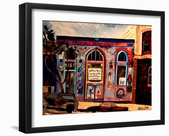 Positively Haight Street San Francisco-Markus Bleichner-Framed Art Print