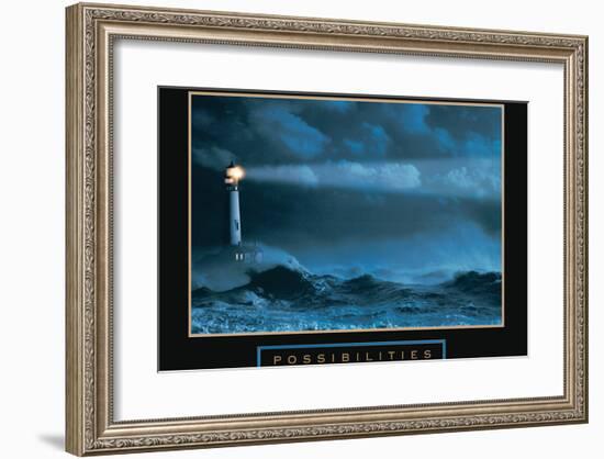 Possibilities - Lightgouse-Unknown Unknown-Framed Art Print