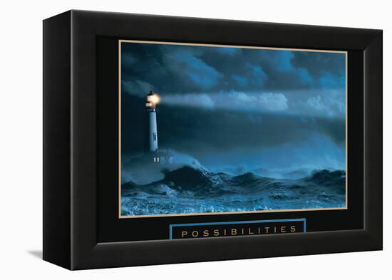 Possibilities - Lightgouse-Unknown Unknown-Framed Stretched Canvas