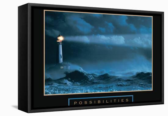 Possibilities - Lightgouse-Unknown Unknown-Framed Stretched Canvas