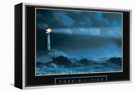 Possibilities - Lightgouse-Unknown Unknown-Framed Stretched Canvas