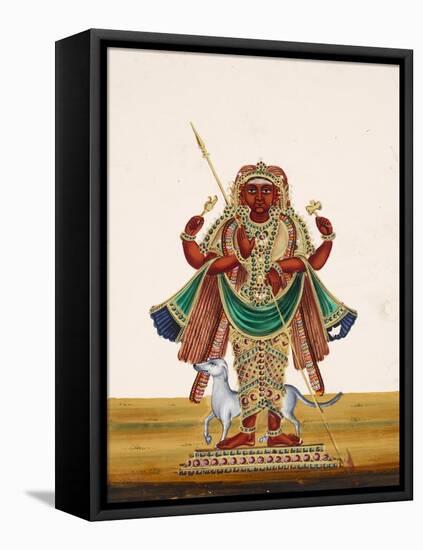 Possibly a Depitcion of Bharab, the Incarnation of Vishnu and the God of Destruction, from…-null-Framed Premier Image Canvas