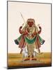 Possibly a Depitcion of Bharab, the Incarnation of Vishnu and the God of Destruction, from…-null-Mounted Giclee Print