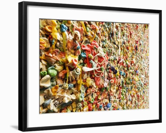 Post Alley Chewing Gum Details-searagen-Framed Photographic Print