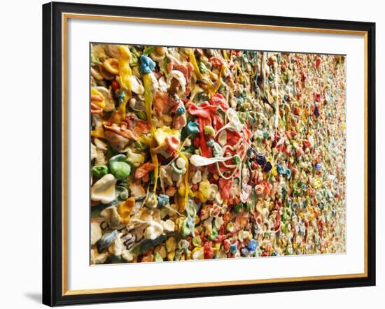 Post Alley Chewing Gum Details-searagen-Framed Photographic Print