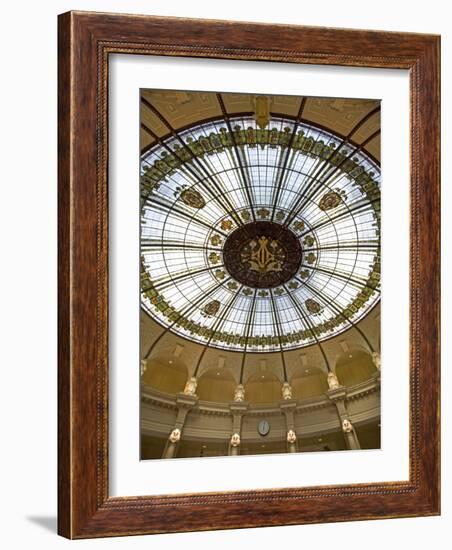 Post Buiding, Plaza Del Ayuntamiento, Valencia, Spain, Europe-Marco Cristofori-Framed Photographic Print