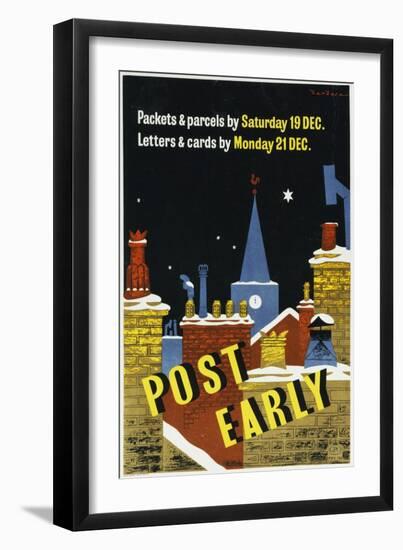 Post Early-T Barbosa-Framed Art Print