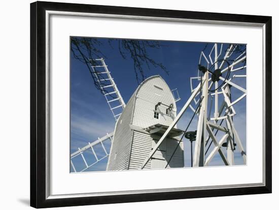 Post Mill, Great Chishill, Cambridgeshire-Peter Thompson-Framed Photographic Print