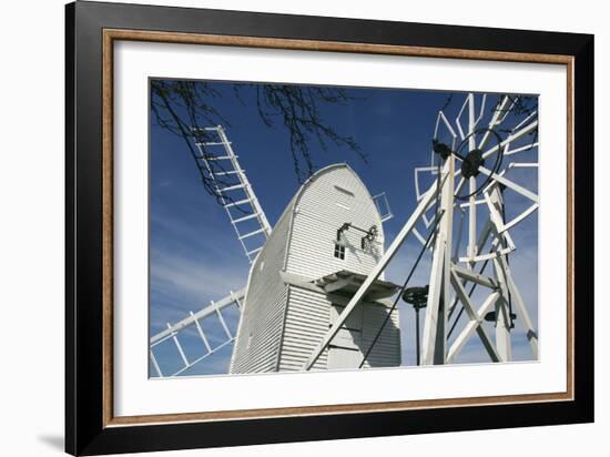 Post Mill, Great Chishill, Cambridgeshire-Peter Thompson-Framed Photographic Print