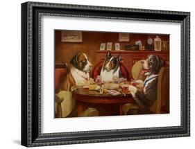 Post Mortem-Cassius Marcellus Coolidge-Framed Art Print