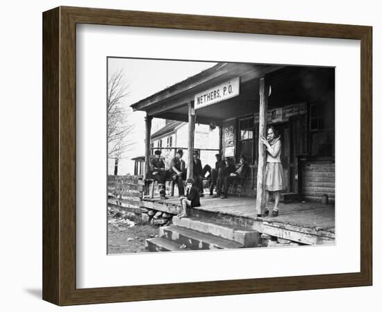 Post Office, 1935-Arthur Rothstein-Framed Photographic Print