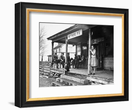 Post Office, 1935-Arthur Rothstein-Framed Photographic Print