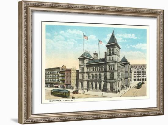 Post Office, Albany-null-Framed Art Print