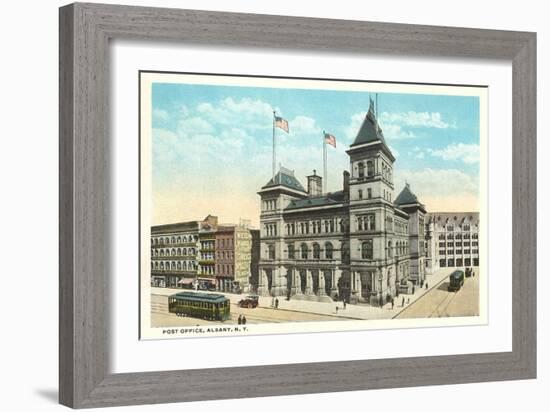 Post Office, Albany-null-Framed Art Print