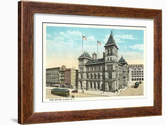 Post Office, Albany-null-Framed Art Print