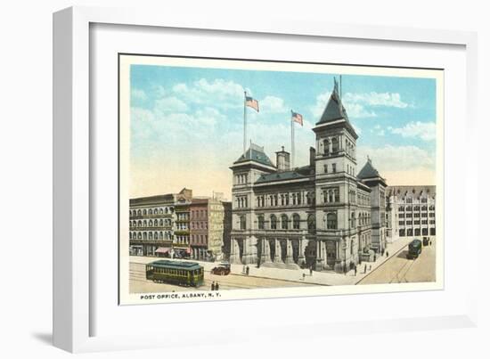 Post Office, Albany-null-Framed Art Print