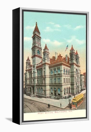 Post Office, Baltimore, Maryland-null-Framed Stretched Canvas