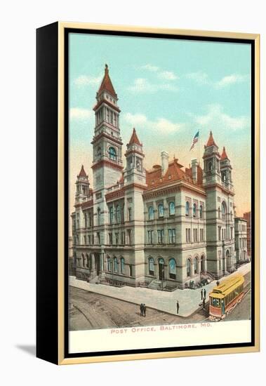 Post Office, Baltimore, Maryland-null-Framed Stretched Canvas