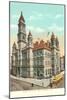 Post Office, Baltimore, Maryland-null-Mounted Art Print