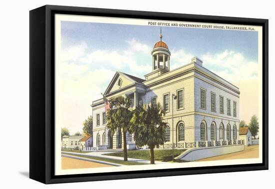 Post Office, Courthouse, Tallahassee, Florida-null-Framed Stretched Canvas