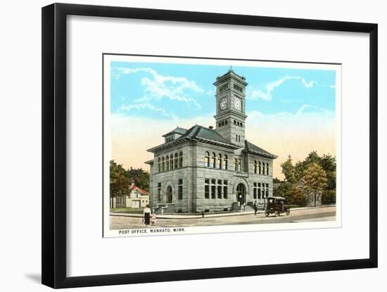 Post Office, Mankato, Minnesota-null-Framed Art Print