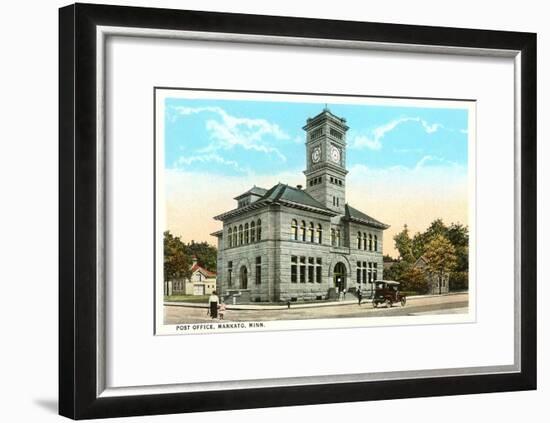 Post Office, Mankato, Minnesota-null-Framed Art Print