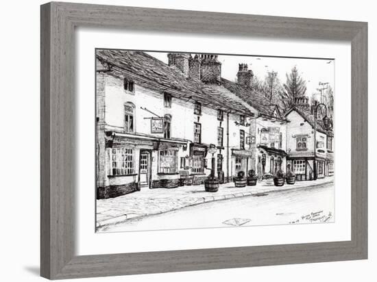 Post Office, Prestbury, 2009-Vincent Alexander Booth-Framed Giclee Print