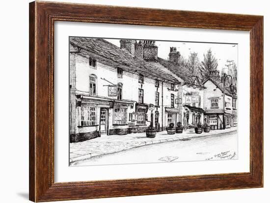 Post Office, Prestbury, 2009-Vincent Alexander Booth-Framed Giclee Print