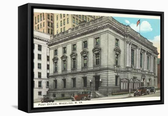 Post Office, Wheeling, West Virginia-null-Framed Stretched Canvas