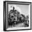 Post WWII German Refugees and Displaced Persons Crowding Every Square Inch of Train Leaving Berlin-Margaret Bourke-White-Framed Photographic Print