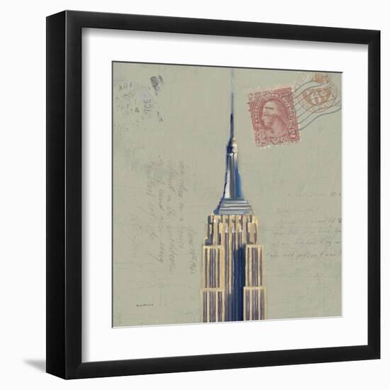 Postage Skyscraper II-Rick Novak-Framed Art Print