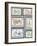 Postage Stamps-alexzel-Framed Art Print