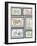 Postage Stamps-alexzel-Framed Art Print