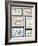 Postage Stamps-alexzel-Framed Art Print