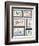 Postage Stamps-alexzel-Framed Art Print