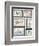 Postage Stamps-alexzel-Framed Premium Giclee Print