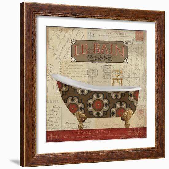 Postcard Bath I-Pela Design-Framed Art Print