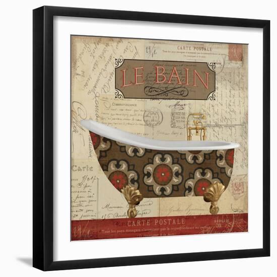 Postcard Bath I-Pela Design-Framed Art Print