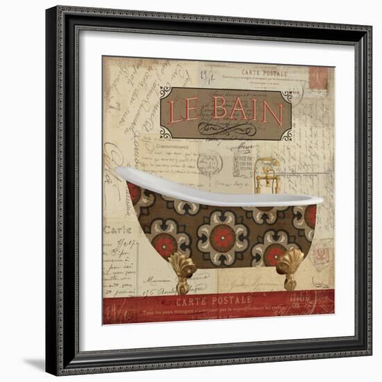 Postcard Bath I-Pela Design-Framed Art Print