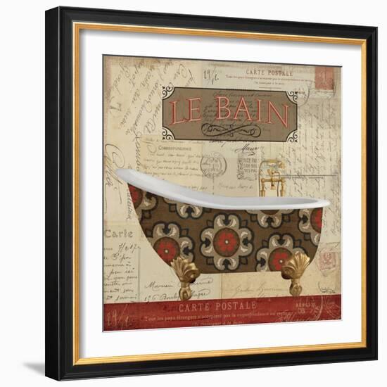 Postcard Bath I-Pela Design-Framed Art Print