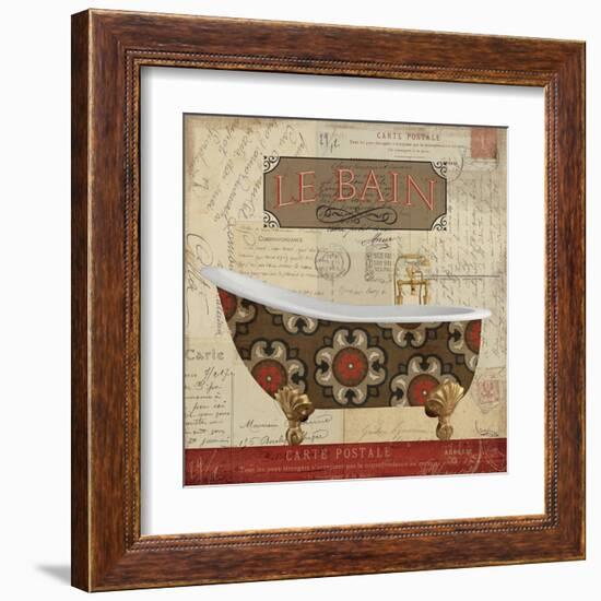 Postcard Bath I-Pela Design-Framed Art Print