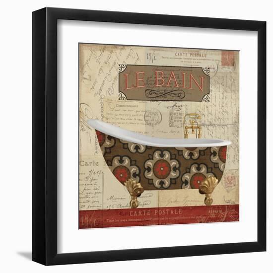 Postcard Bath I-Pela Design-Framed Art Print