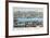 Postcard Depicting a View of Constantinople and the Golden Horn, Early 20th Century-null-Framed Giclee Print