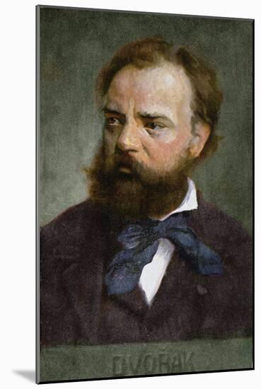 Postcard Depicting Antonin Dvorak Before 1914-null-Mounted Giclee Print