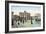 Postcard Depicting the Brandenburg Gate in Berlin, Pre 1914-null-Framed Giclee Print