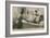 Postcard of a Woman Receiving a Shower and Massage at the Thermal Baths in Vichy, Sent in 1913-French Photographer-Framed Giclee Print