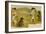 Postcard of Dogs Golfing-null-Framed Giclee Print