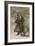 Postcard of Father Christmas, Sent on 24th December 1913-French Photographer-Framed Giclee Print