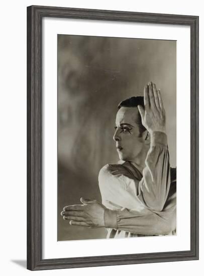 Postcard of Robert Helmann in 'The Wanderer'-Australian Photographer-Framed Photographic Print