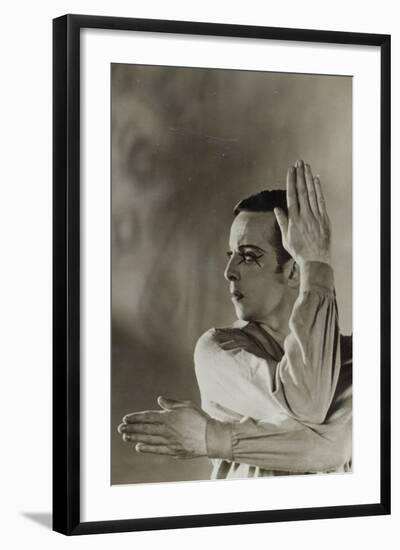 Postcard of Robert Helmann in 'The Wanderer'-Australian Photographer-Framed Photographic Print